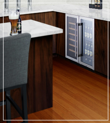 Beverage cooler installation in Wixom, MI
