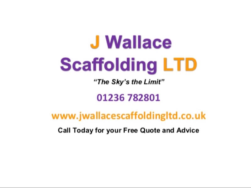 Images J Wallace Scaffolding Ltd
