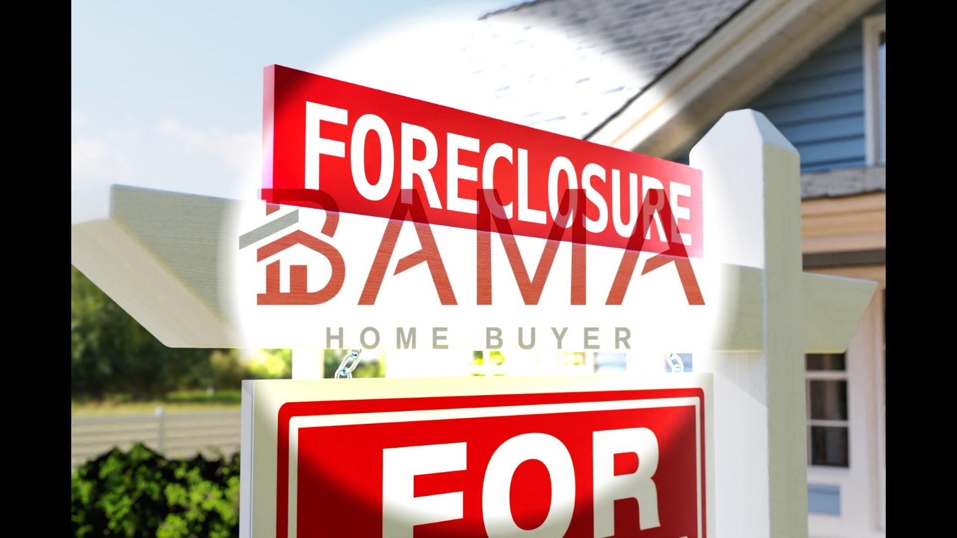 Exterior of a Birmingham residential property showing signs of potential foreclosure, highlighting the need for professional home buying services