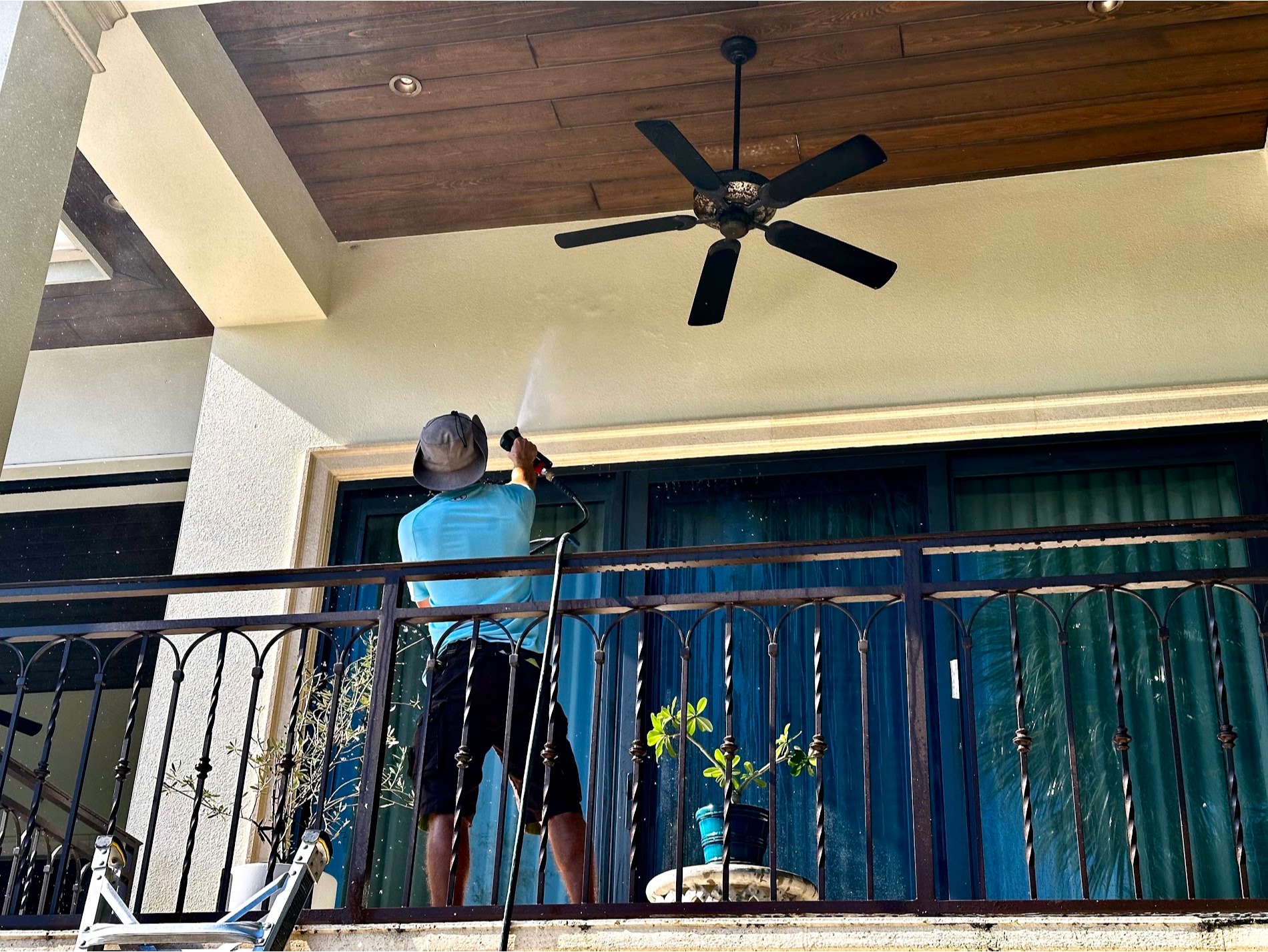 Professional cleaning work in progress by the Cleansy team, using reliable methods to deliver clean  