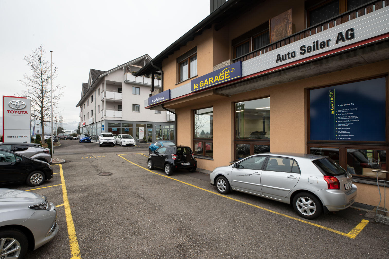 Auto Seiler AG, Rigiweg 27 in Holzhäusern