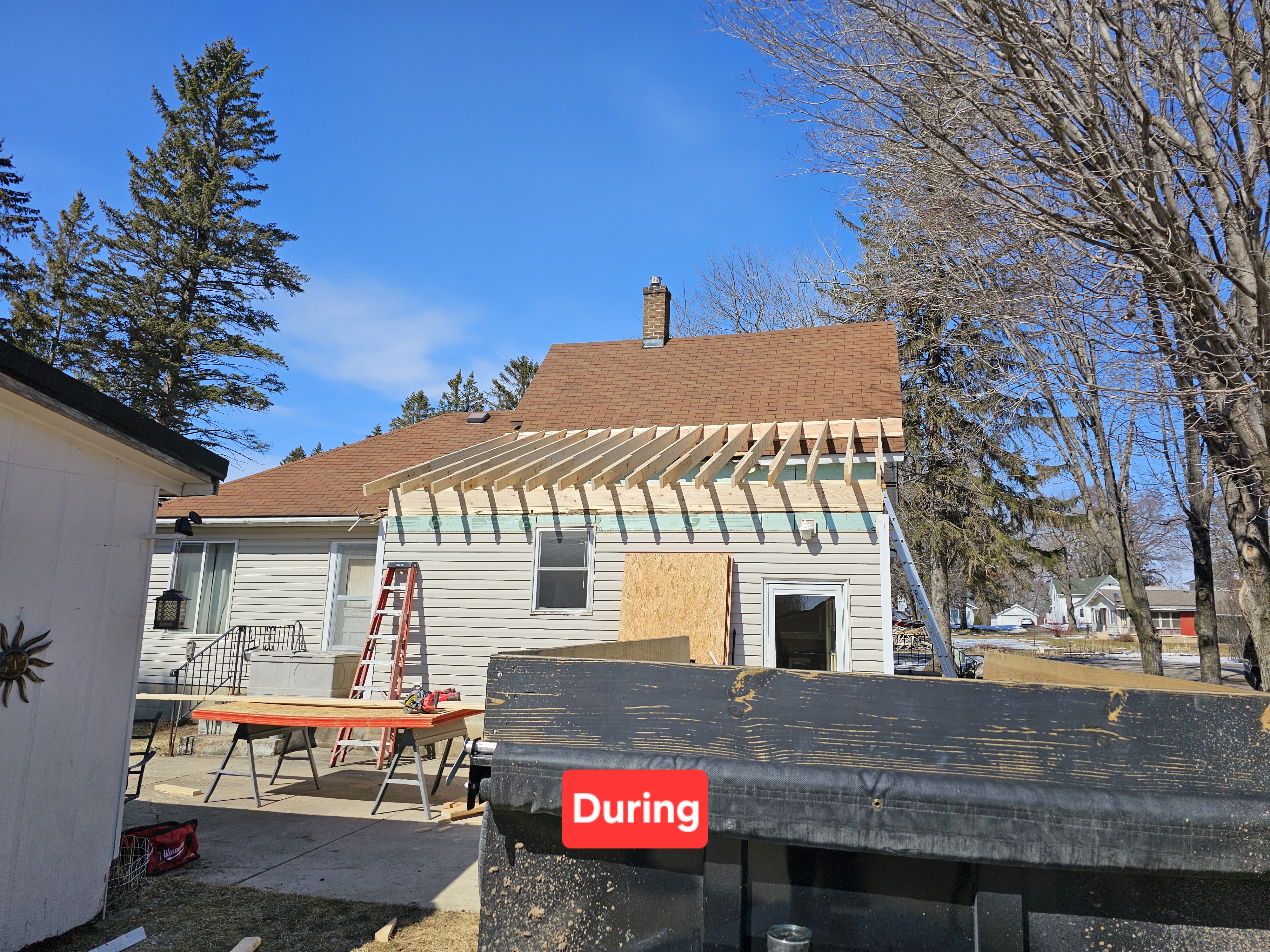 Building new roof