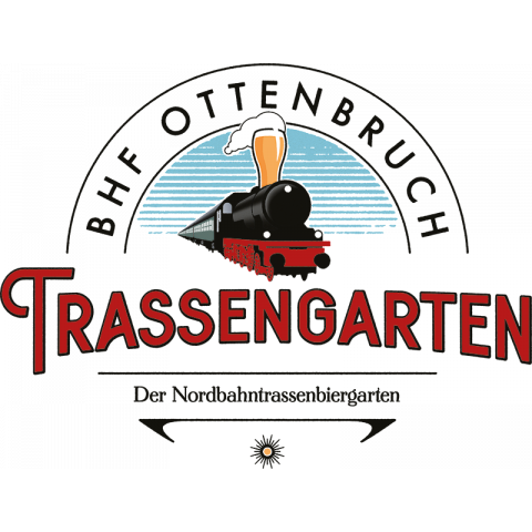 Trassengarten - Der Biergarten am Bahnhof Ottenbruch in Wuppertal - Logo