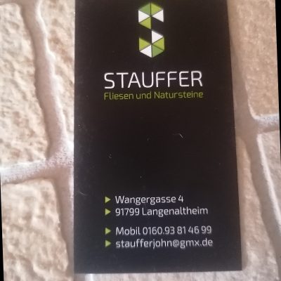 Fliesen Stauffer in Langenaltheim - Logo