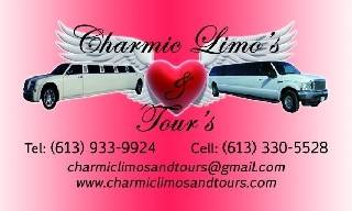 Charmic Limo's & Tours Long-Sault (613)933-9924
