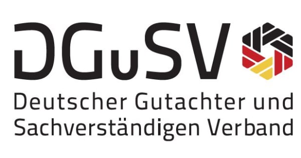 Mitglied im Deutscher Gutachter und Sachverständigen Verband, DGuSV