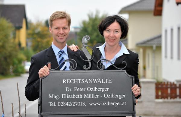 Rechtsanwälte Dr. Peter Ozlberger - Mag. Elisabeth Müller-Ozlberger, Rosensteinstraße 4 in Waidhofen an der Thaya