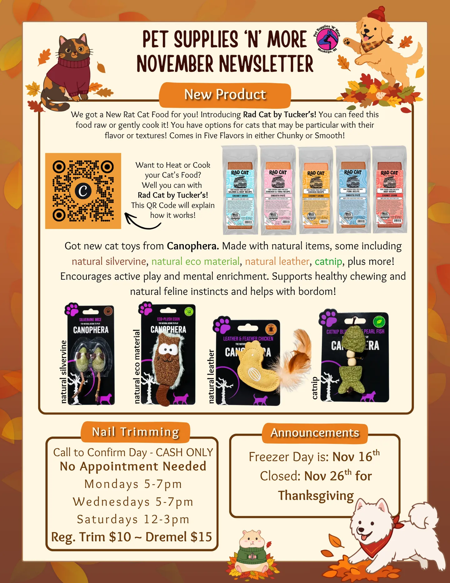 Image of Local Pet Event November Newsletter Nearby