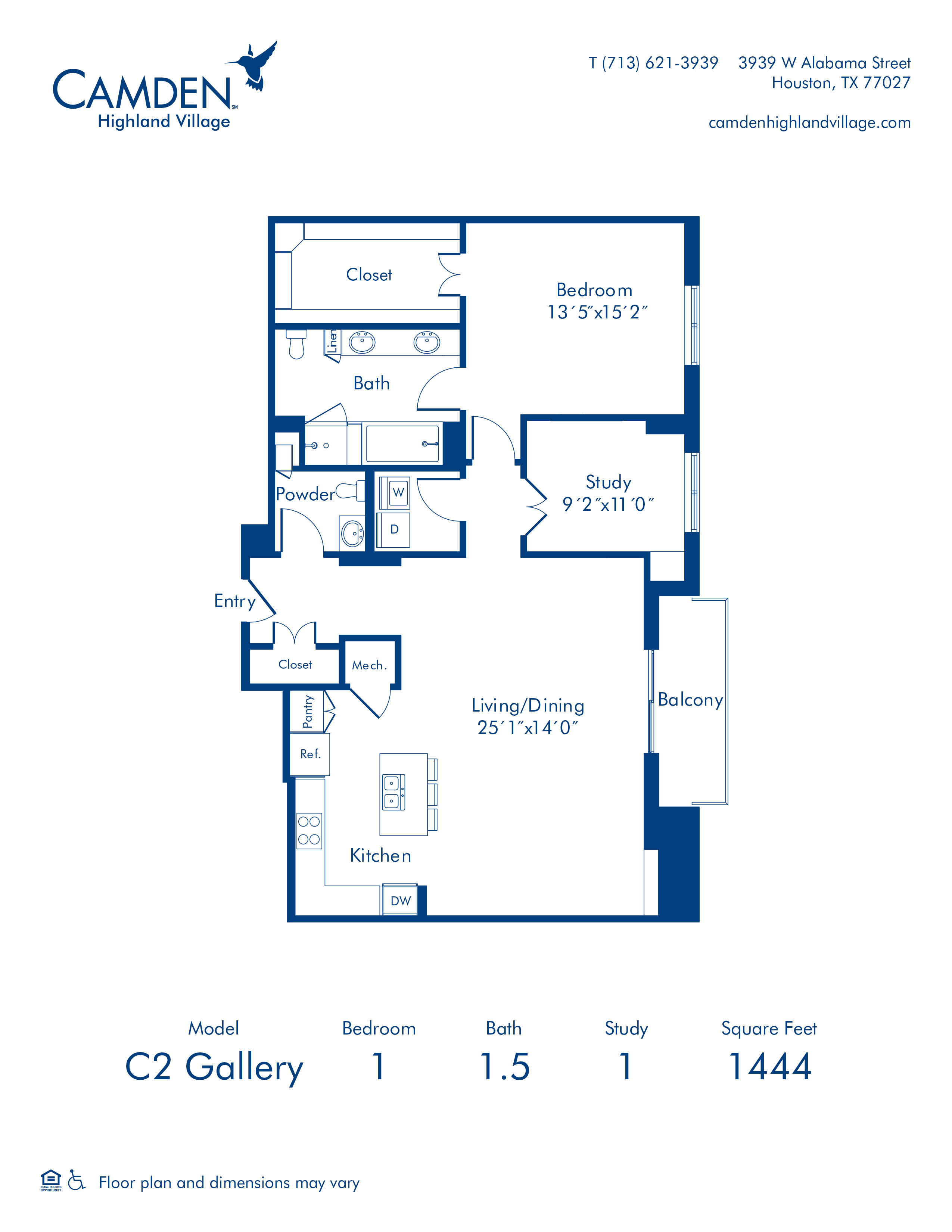 Camden Highland Village Apartments and Townhomes Photo