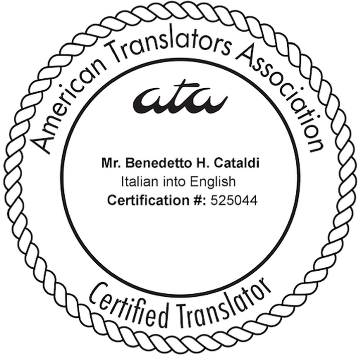 Images Traduzioni certificate ATA