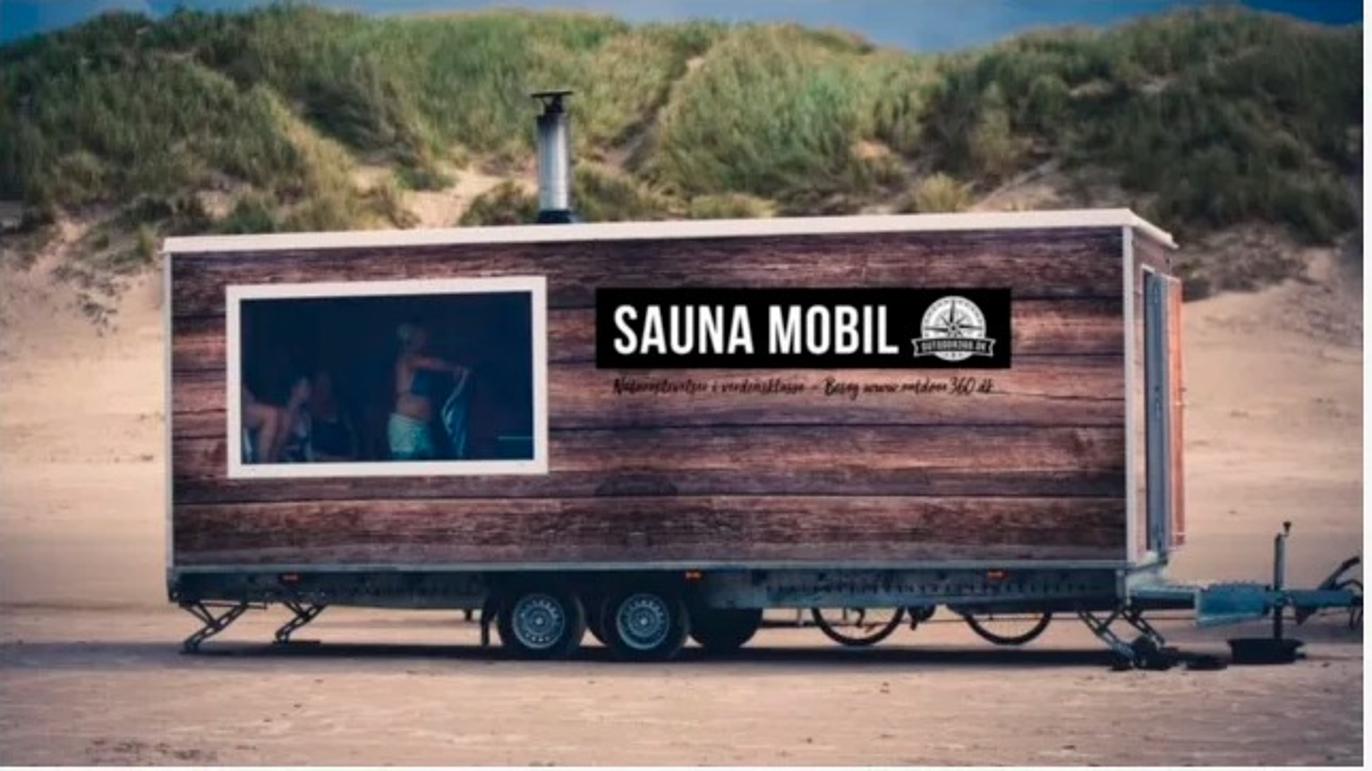 Images Pigen Og Saunamobil