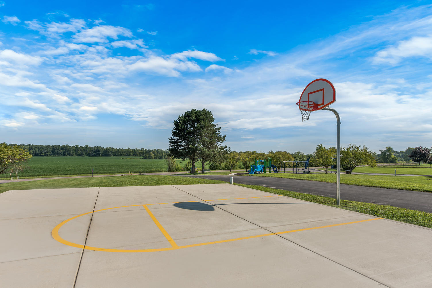 Crystal Lake Community Basketball Court