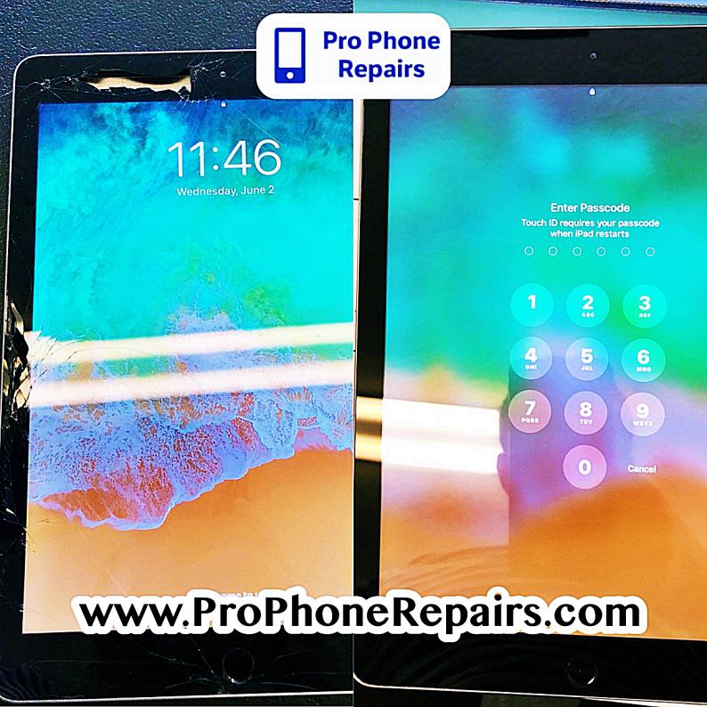 iPad 5 screen fix by Pro Phone Repairs of Albuquerque