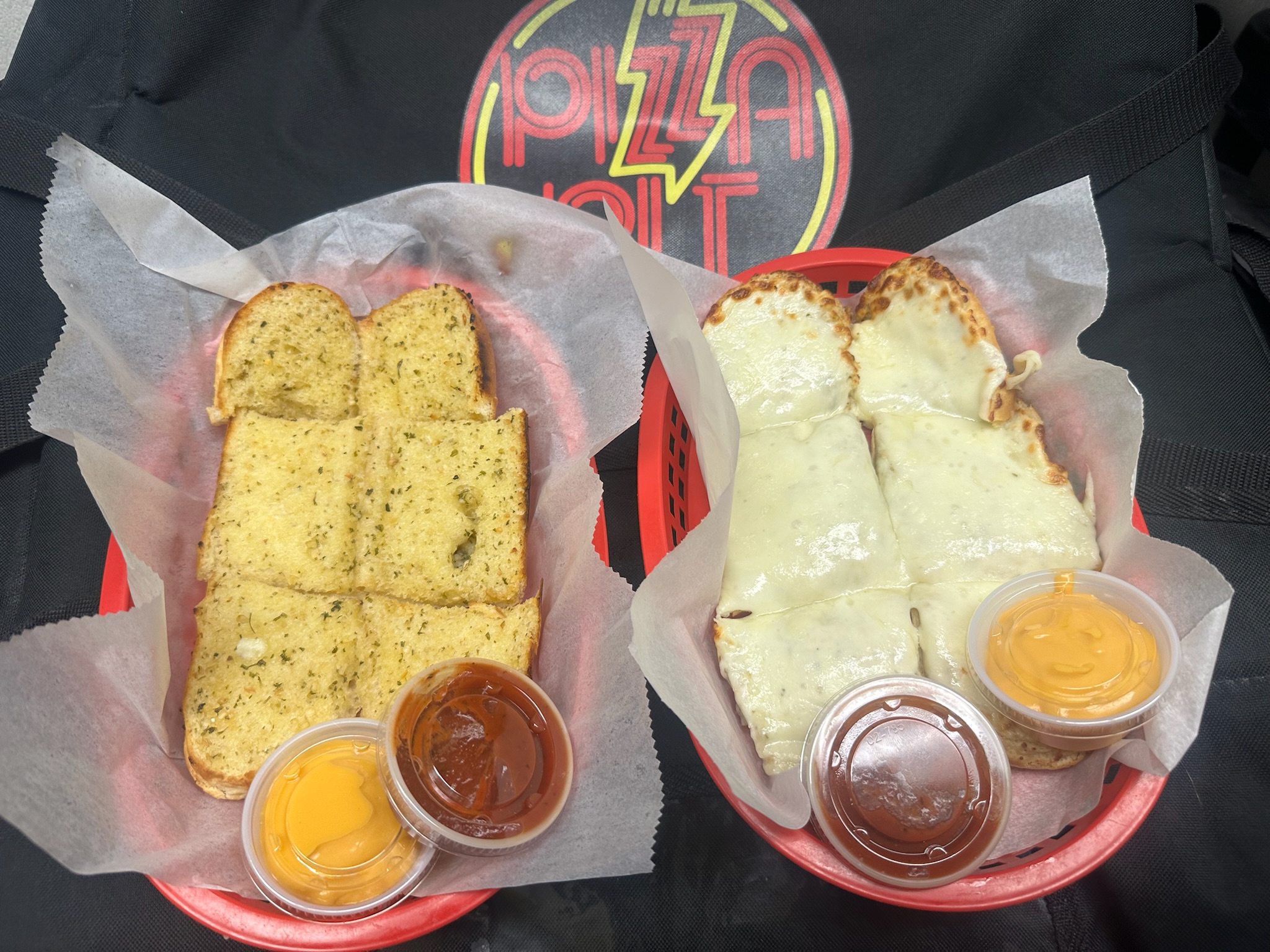 Garlic Cheese bread and Garlic Bread