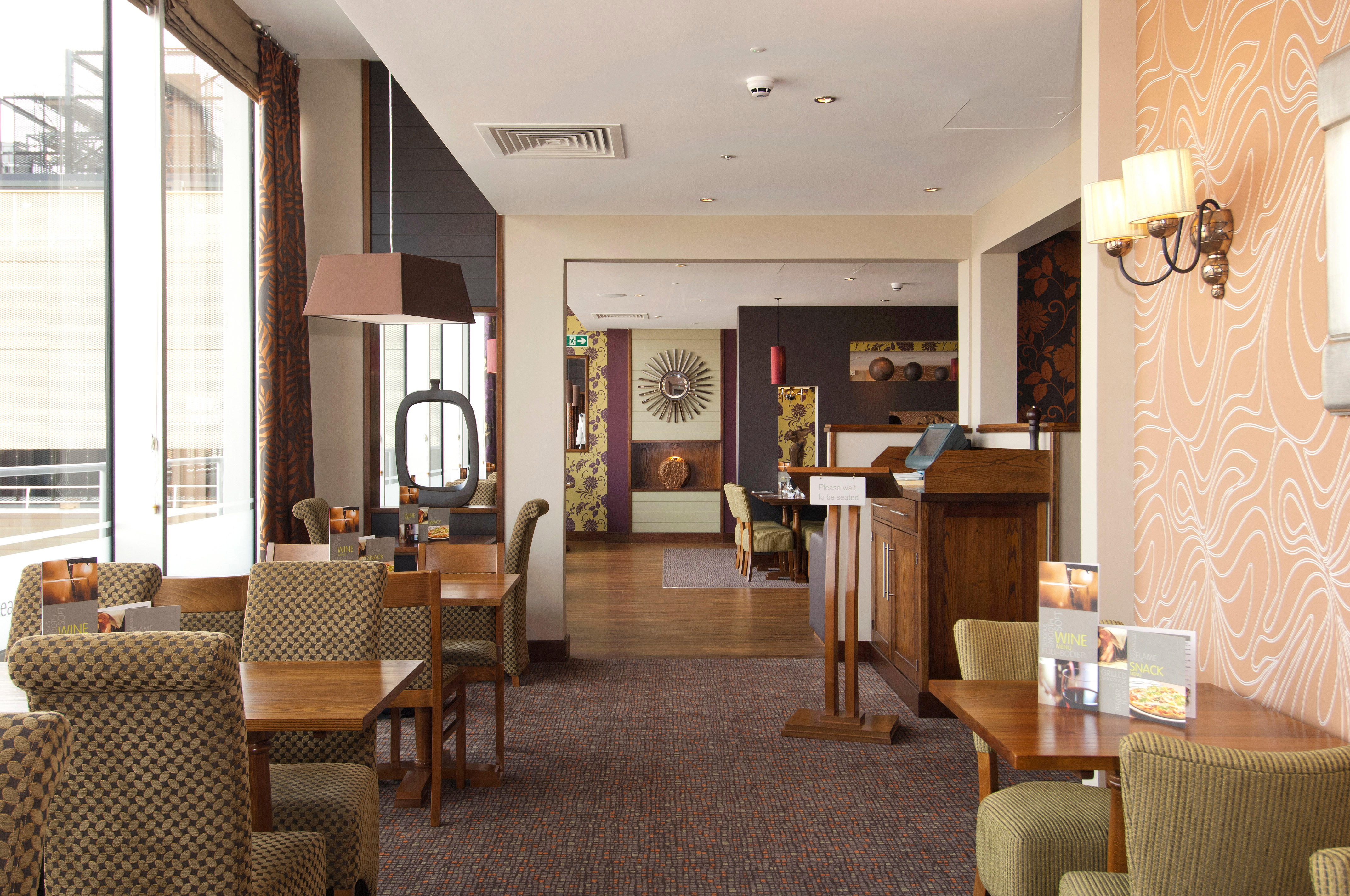 Thyme restaurant Premier Inn London Stratford hotel London 03333 219225