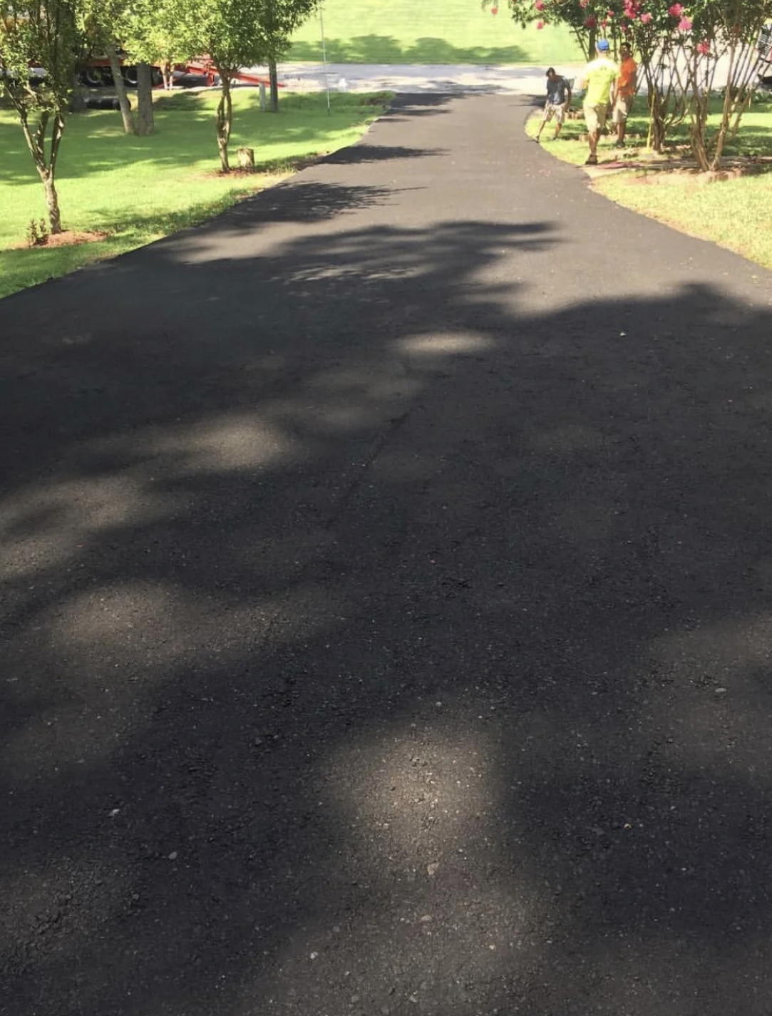 Reclaimed asphalt roadway base, delivering a durable foundation for long-lasting pavement performance.