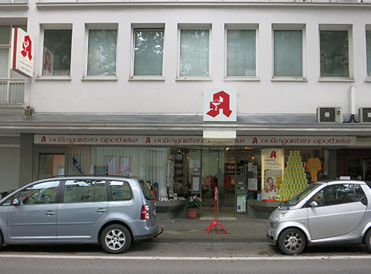 Volksgarten Apotheke, Erzbergerstraße 97 in Mönchengladbach