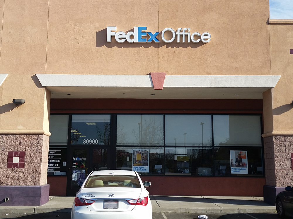 Exterior photo of FedEx Office location at 30900 Dyer St\t Print quickly and easily in the self-service area at the FedEx Office location 30900 Dyer St from email, USB, or the cloud\t FedEx Office Print & Go near 30900 Dyer St\t Shipping boxes and packing services available at FedEx Office 30900 Dyer St\t Get banners, signs, posters and prints at FedEx Office 30900 Dyer St\t Full service printing and packing at FedEx Office 30900 Dyer St\t Drop off FedEx packages near 30900 Dyer St\t FedEx shipping near 30900 Dyer St