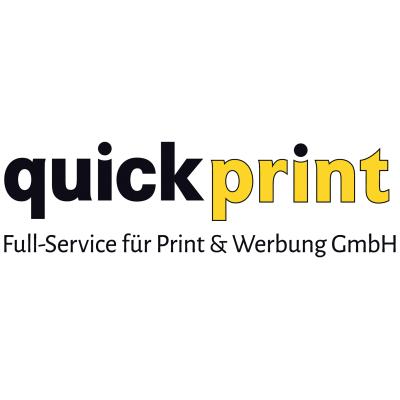 Logo quickprint Full-Service für Print & Werbung GmbH