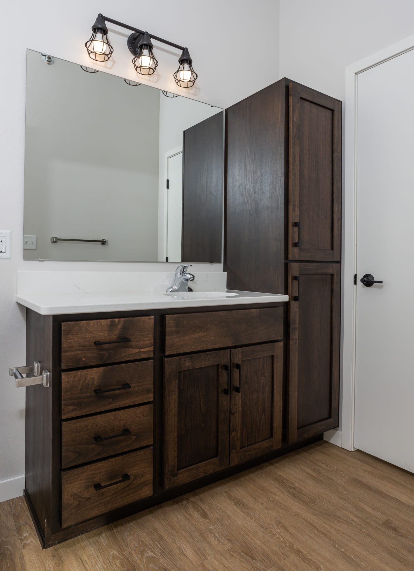 Renovated Bathrooms With Quartz Counters at Mercantile on Broadway, North Dakota, 58102