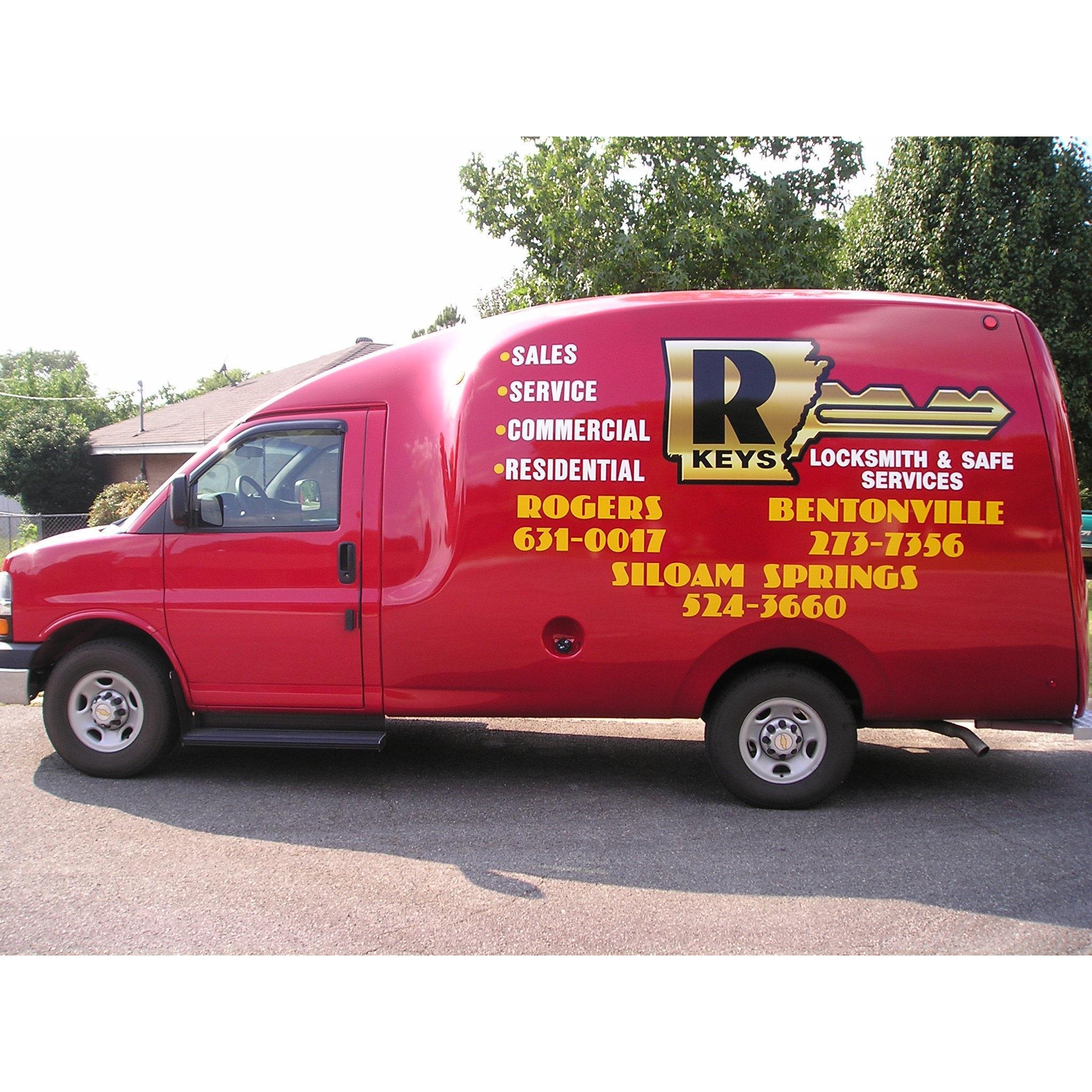 R-Keys Locksmith & Safe Services Logo