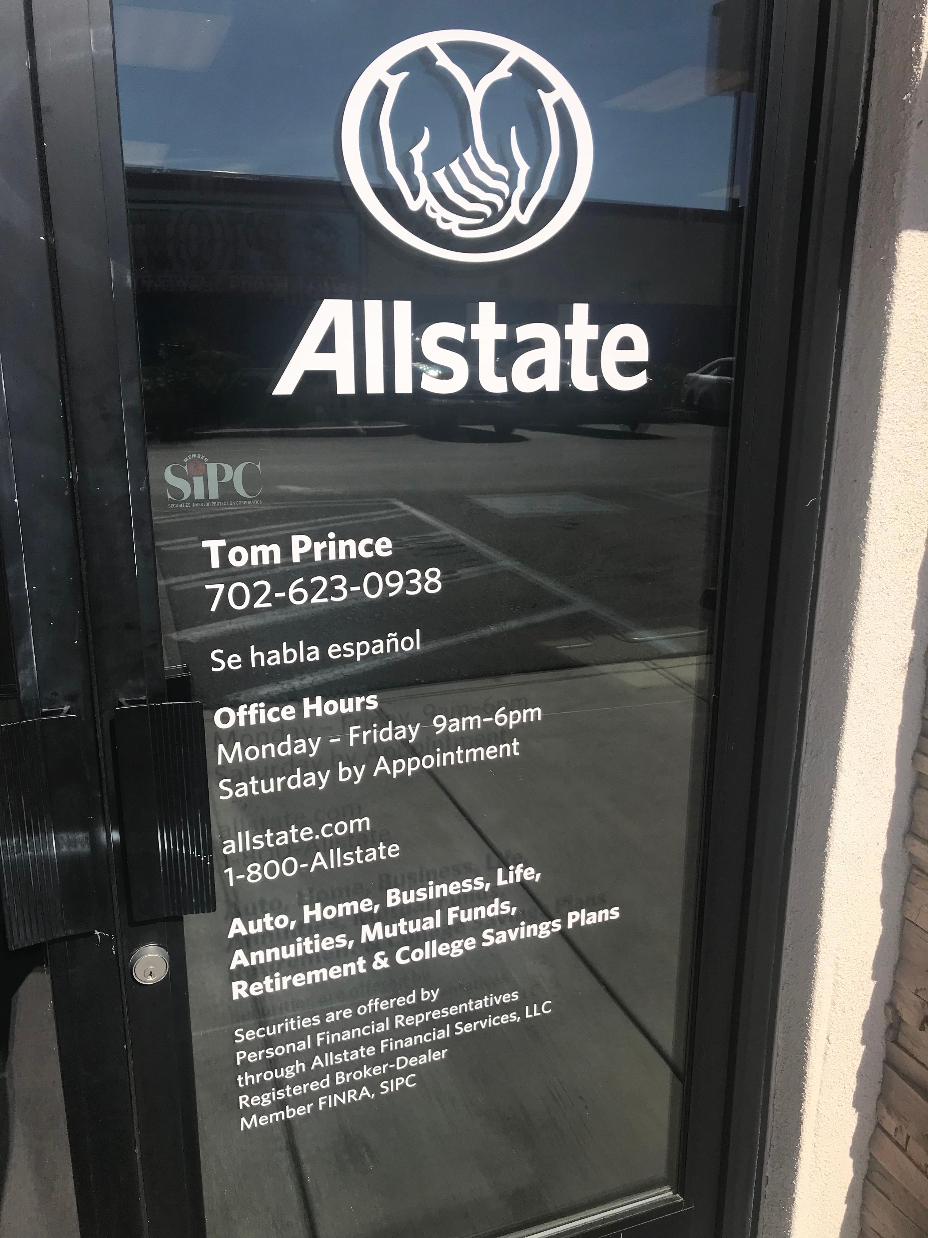 Tom Prince: Allstate Insurance Photo
