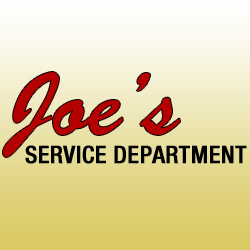Joe's Service Department Logo