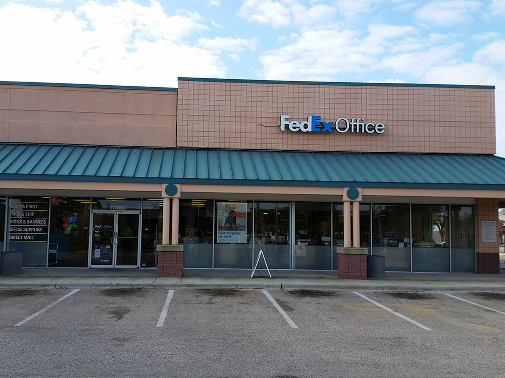 Exterior photo of FedEx Office location at 11381 Cswy Blvd\t Print quickly and easily in the self-se FedEx Office Print & Ship Center Brandon (813)685-8483