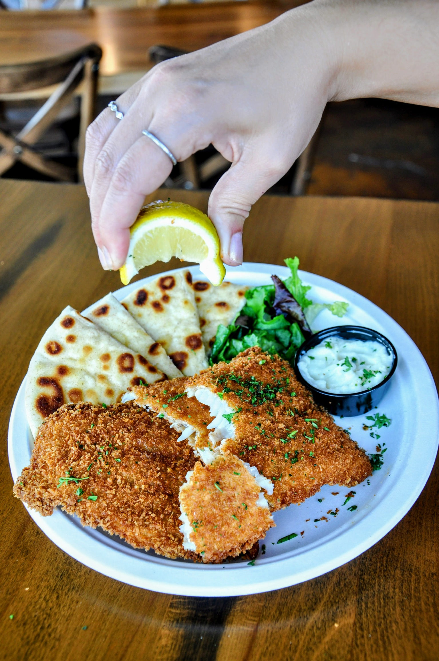 Crispy Flounder