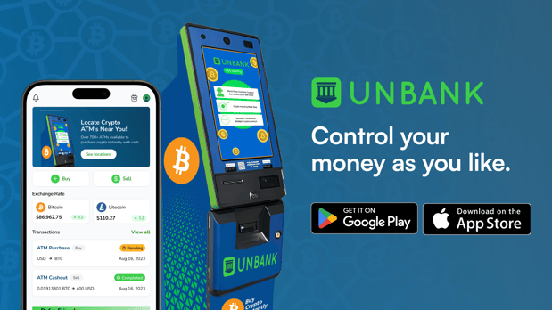 Images Unbank Bitcoin ATM