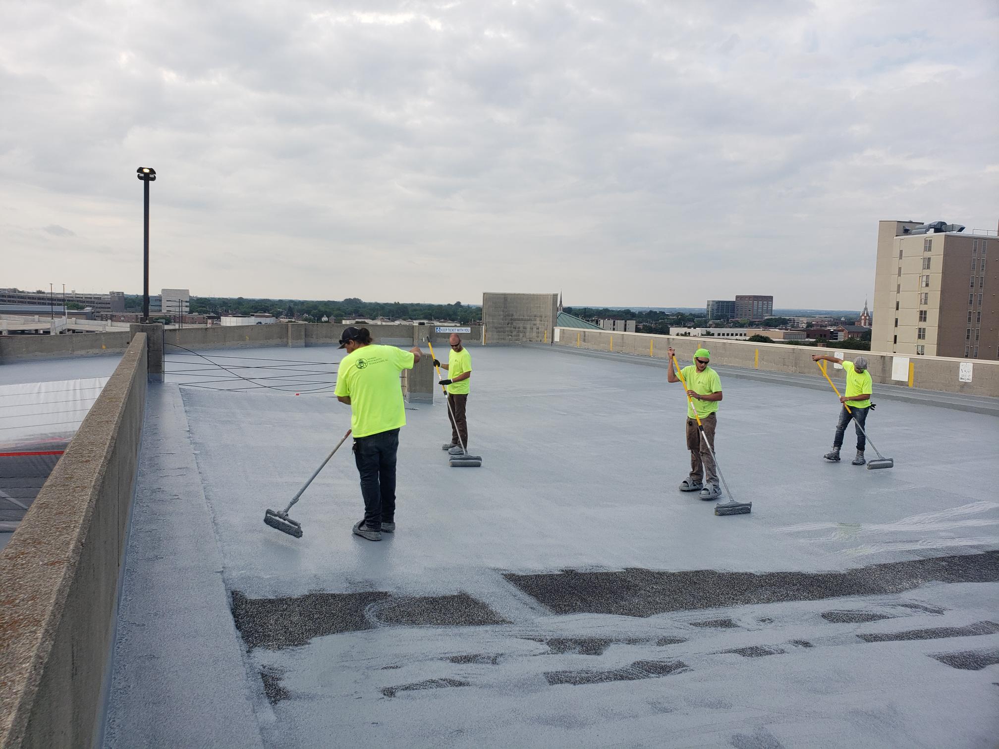 The top concrete, masonry, & building restoration experts serving central Ohio!  We specialize in structural concrete repair and restoration, concrete deck repair, sealing, and coating, as well as exterior caulking, expansion joint repair, exterior pressure washing, and more! Contact us today!