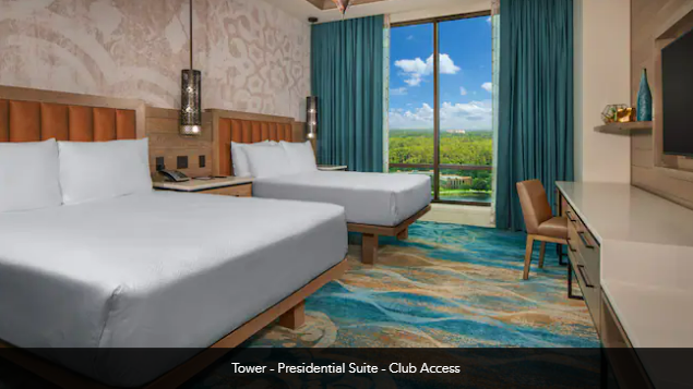 Disney's Coronado Springs Resort Tower Presidential Suite