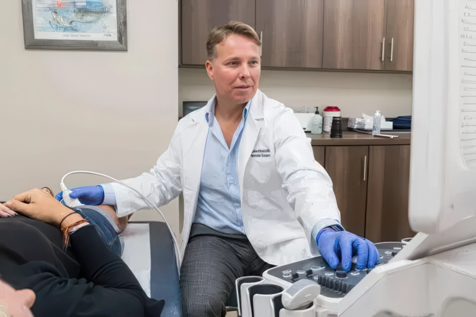 Dr. Christopher Boyes, board-certified vascular surgeon and founder of Medicus Aesthetics, provides physician-led evaluation and ultrasound-guided care for vein health in Jupiter, FL.