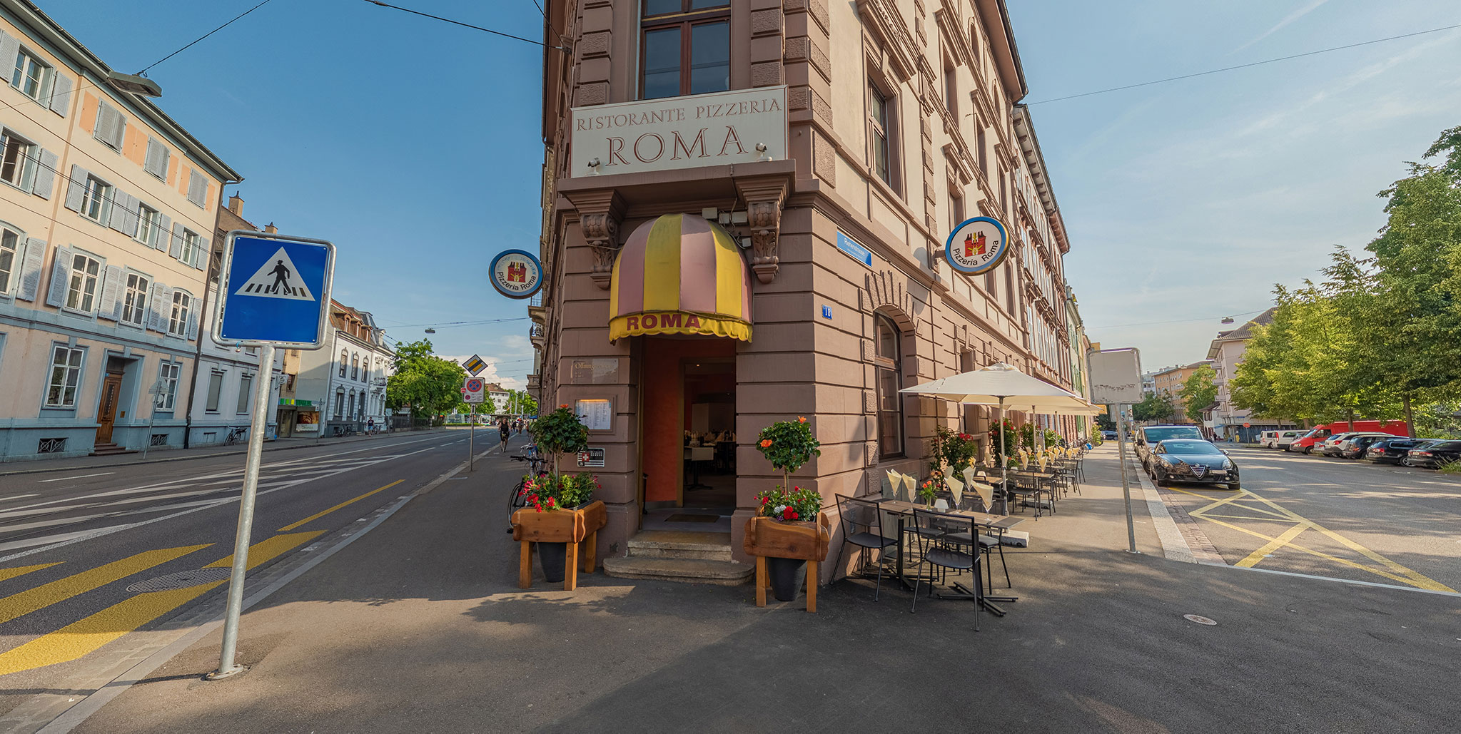 Restaurant Pizzeria ROMA Basel, Hammerstrasse 15 in Basel