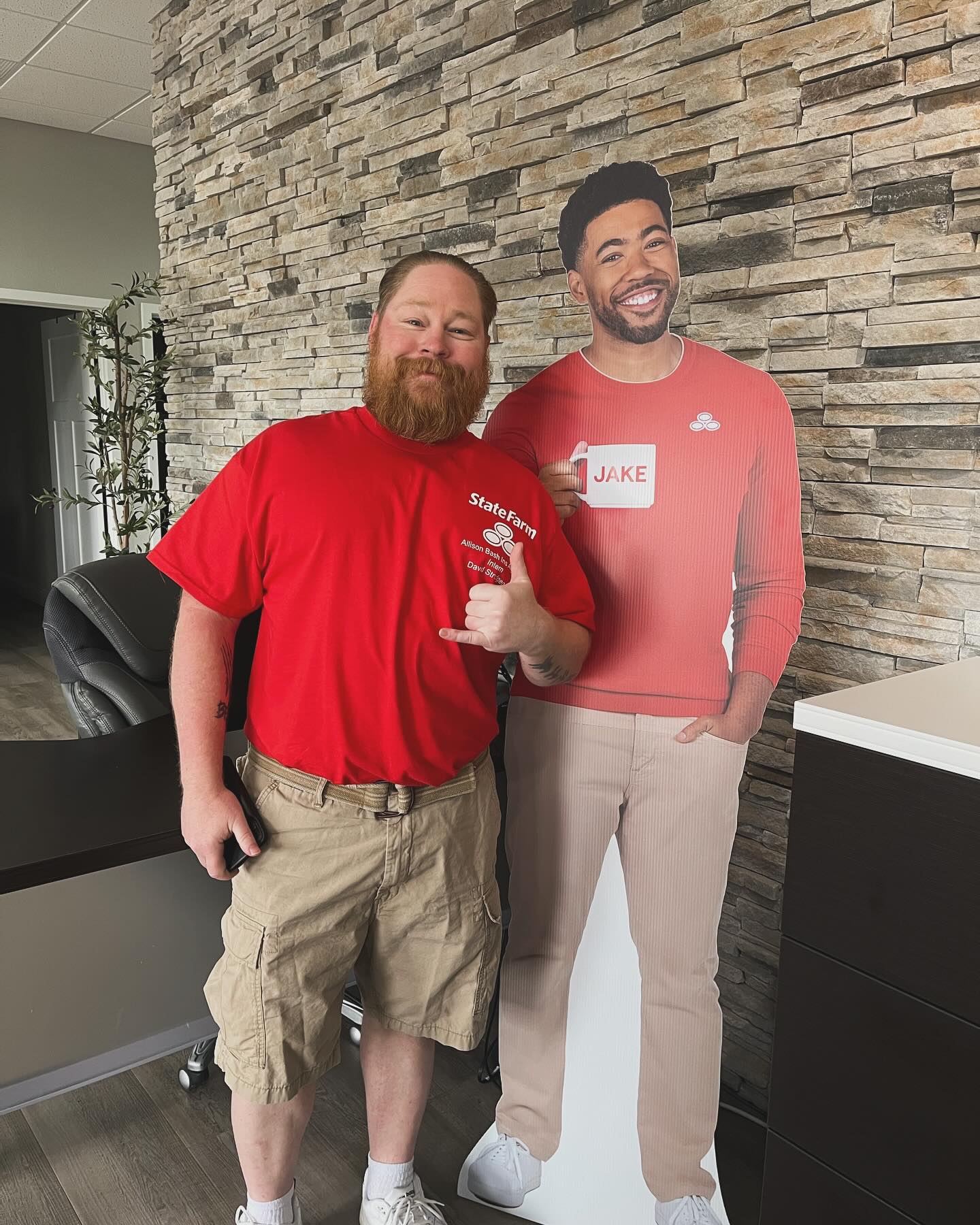 David came out of retirement to play an epic joke on my team… and also give me the best laugh ever!  Allison Bash - State Farm Insurance Agent Mascoutah (618)566-7333