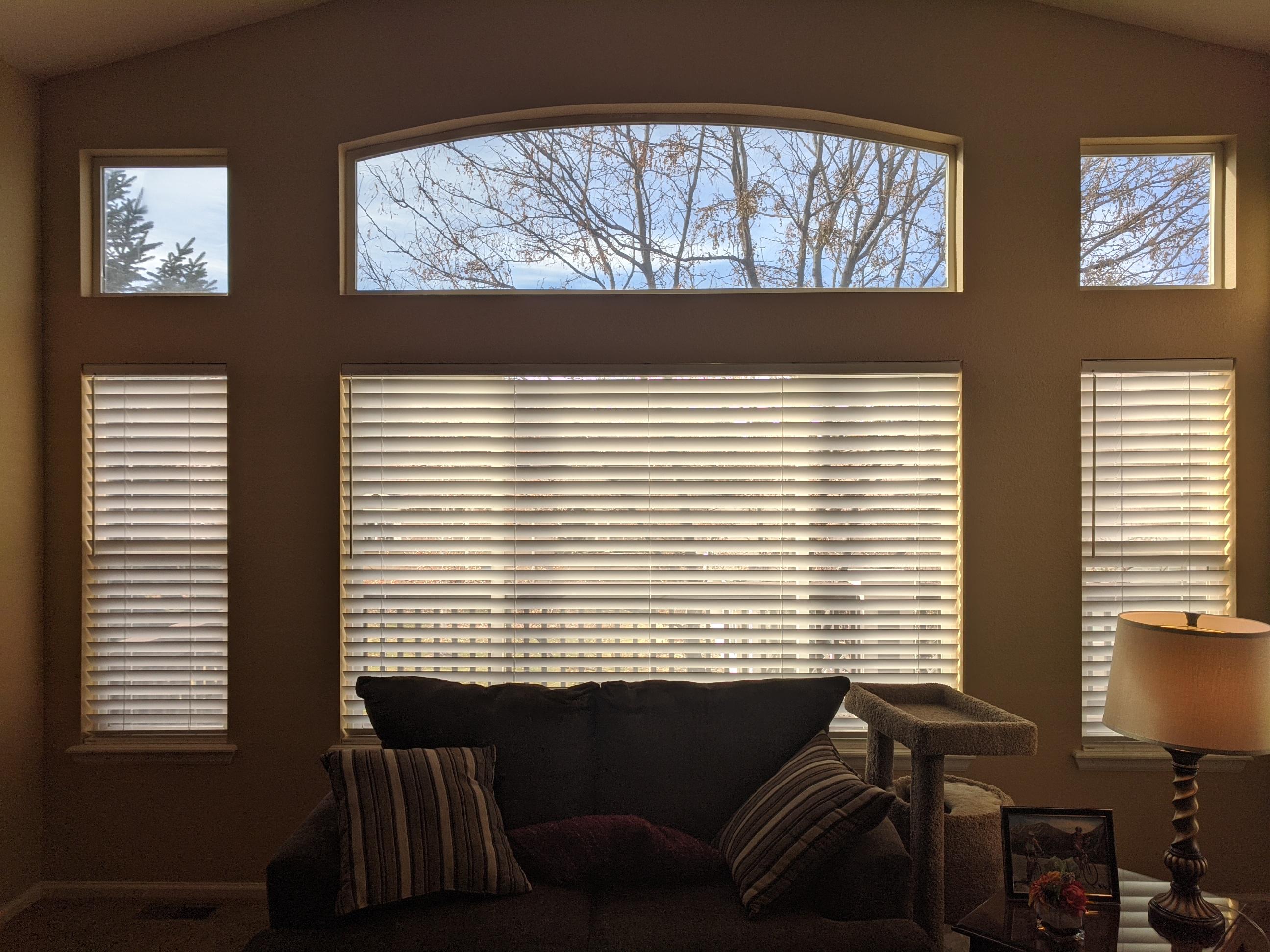 2&1/2" Modern Wood Blinds from Norman