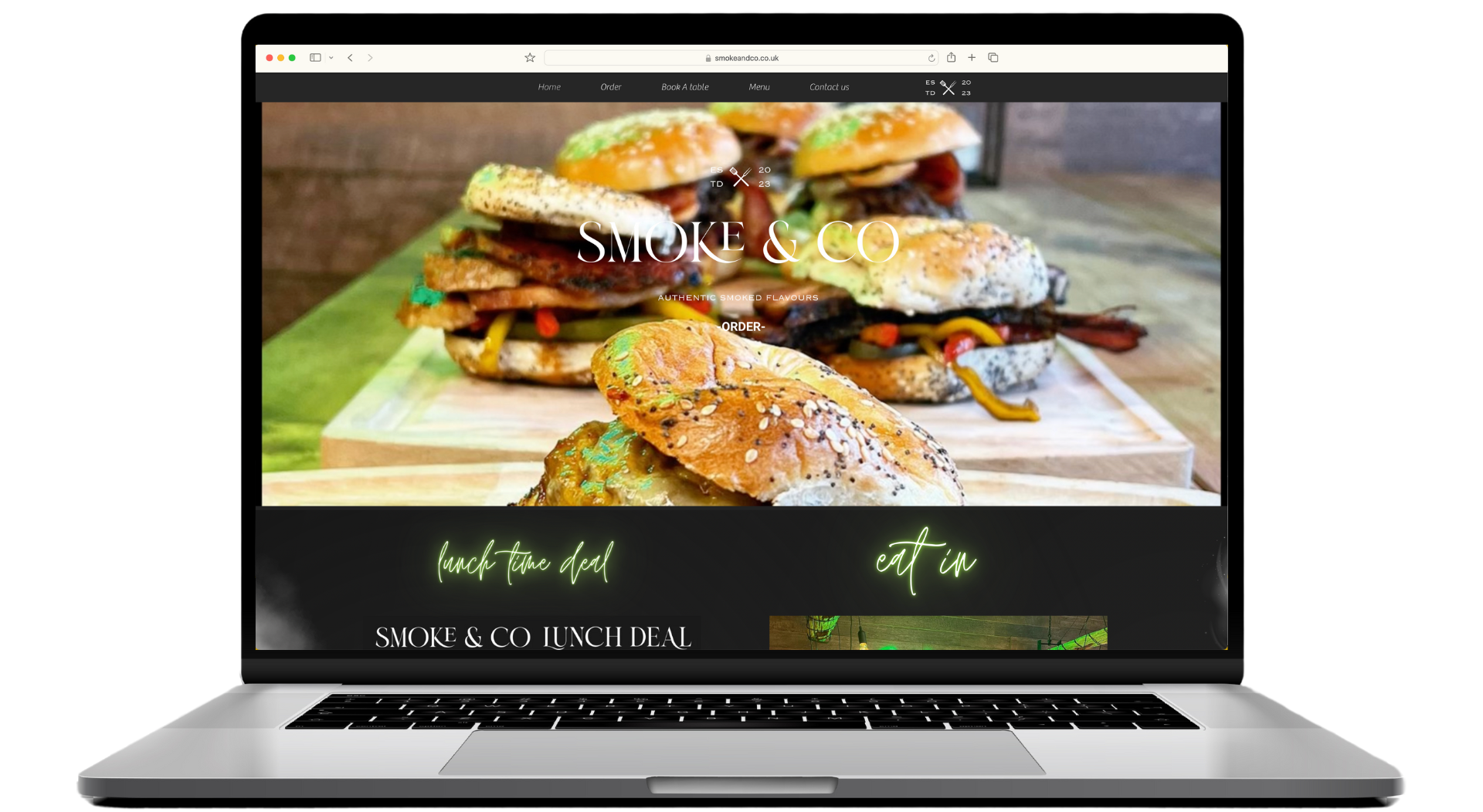 Smoke & Co Ramsgate Website Design Nera Marketing Ramsgate 07902 380846
