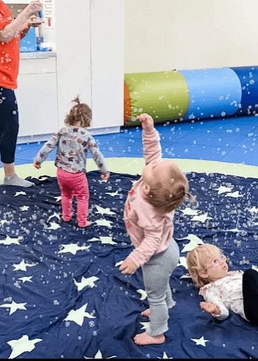 Watch your baby turn curiosity into confidence as they crawl, reach, and explore our colorful equipment. Baby play classes in Columbus help little ones build strength and coordination while you stay close to encourage every discovery.