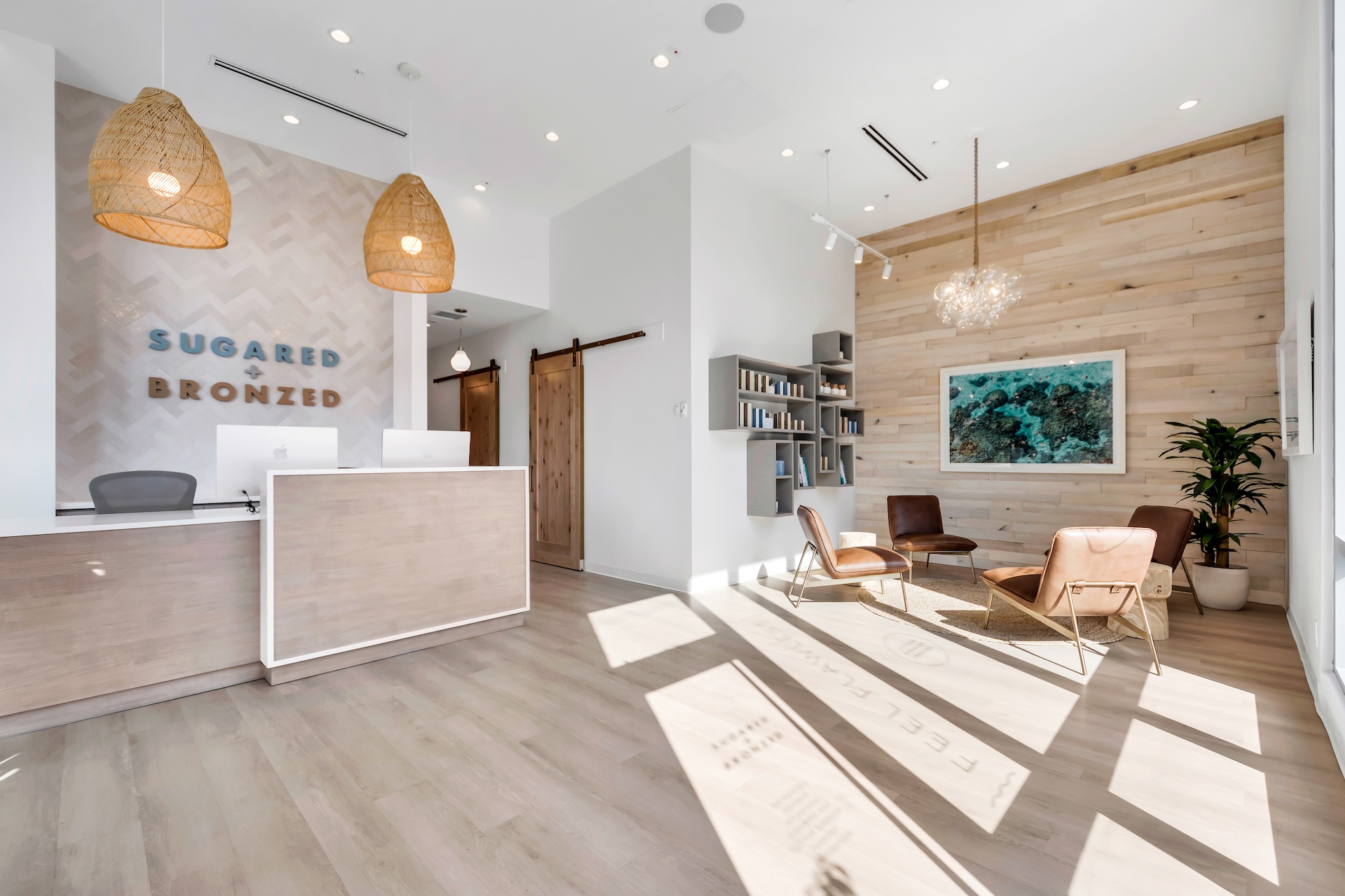 SUGARED + BRONZED Northern Liberties Lobby