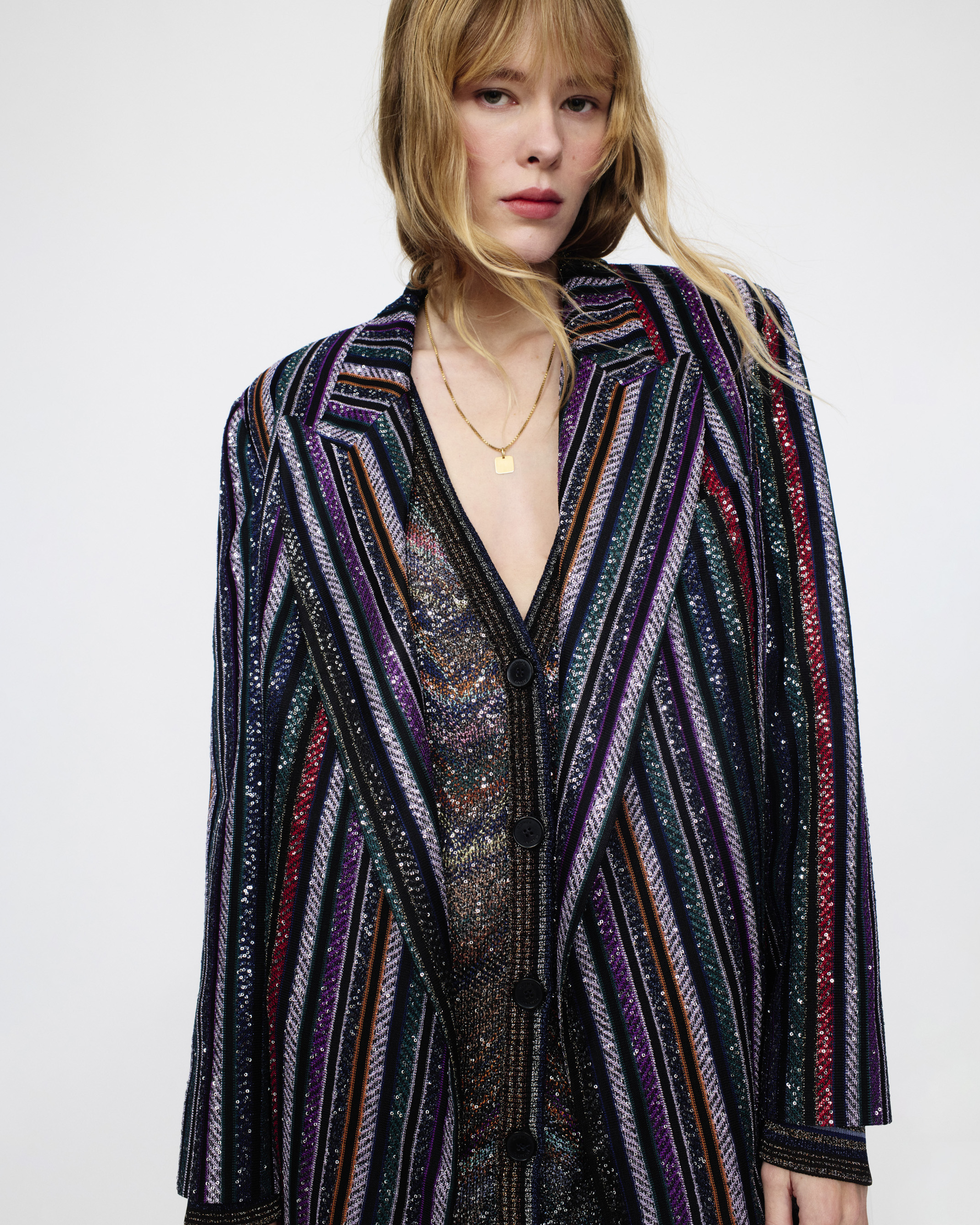 ホイップクリーム　MISSONI コート Made in Italy ホイップクリーム様専用 MISSONI コート Made in Italy - メルカリ