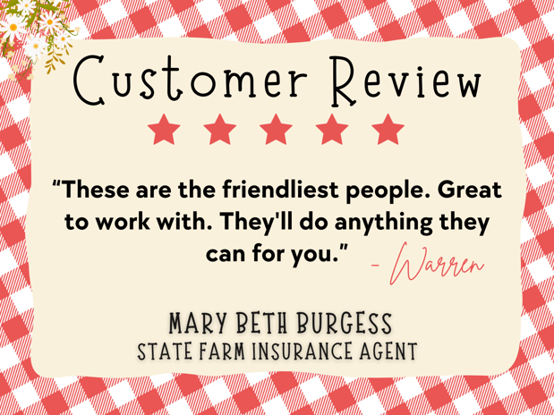 Images Mary Beth Burgess - State Farm Insurance Agent