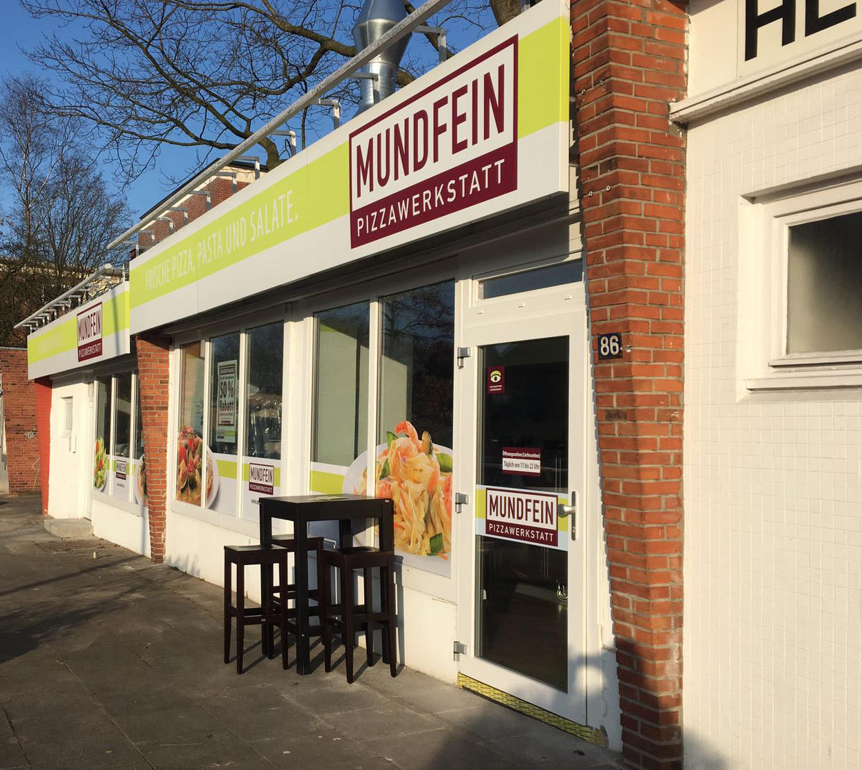 MUNDFEIN Pizzawerkstatt Hamburg-Langenhorn