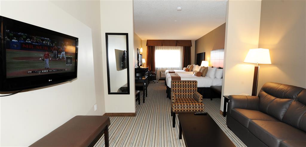 Two Queen Suite Best Western Plus Peace River Hotel & Suites Peace River (780)617-7600