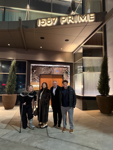 Celebrating my  birthday with the family!