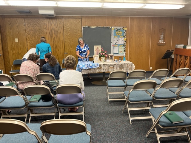 Classroom at the Rock Blvd Church Building