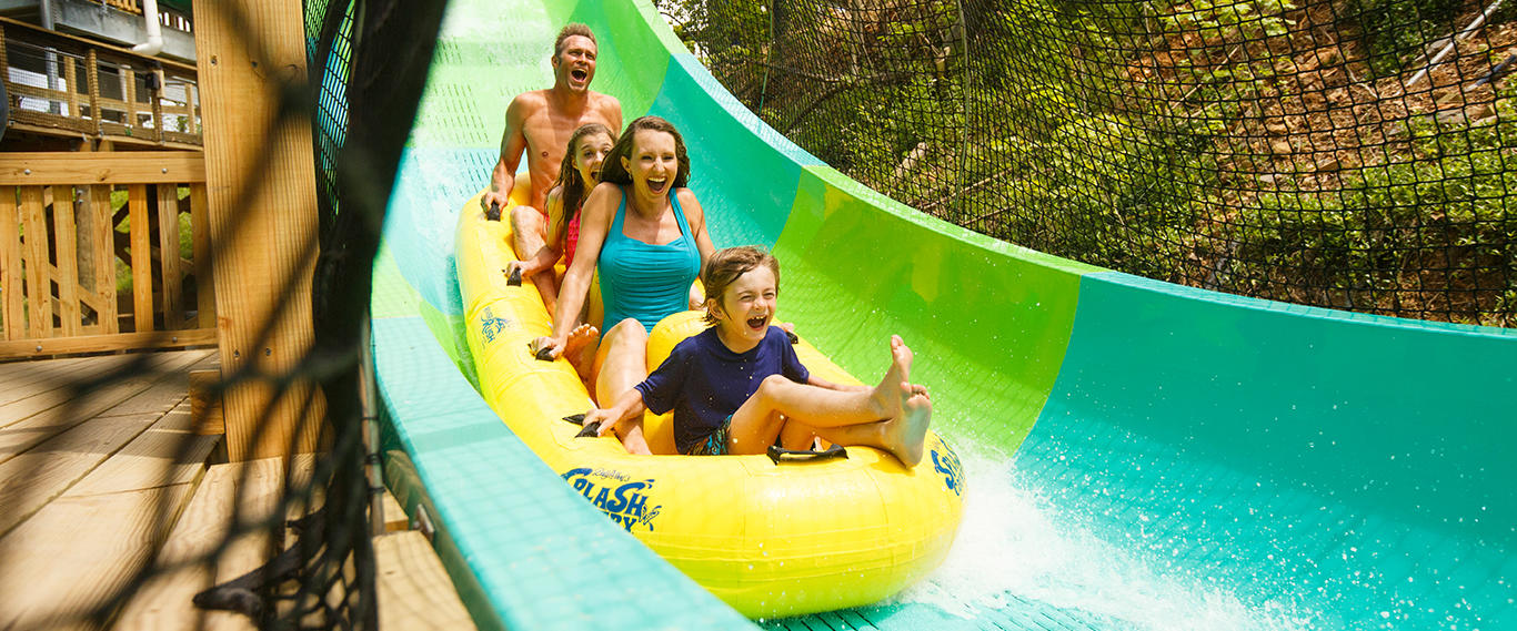 RiverRush® — it's Tennessee first and only water coaster! Get ready for the next generation of water coasters as RiverRush races through the Smoky Mountains.