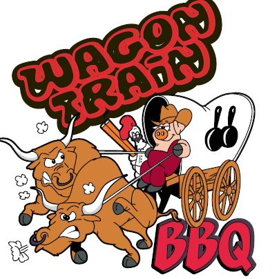 Wagon Train BBQ Logo