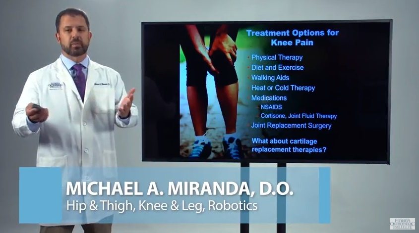 Dr. Miranda - Treatment Options for Knee Pain Presentation