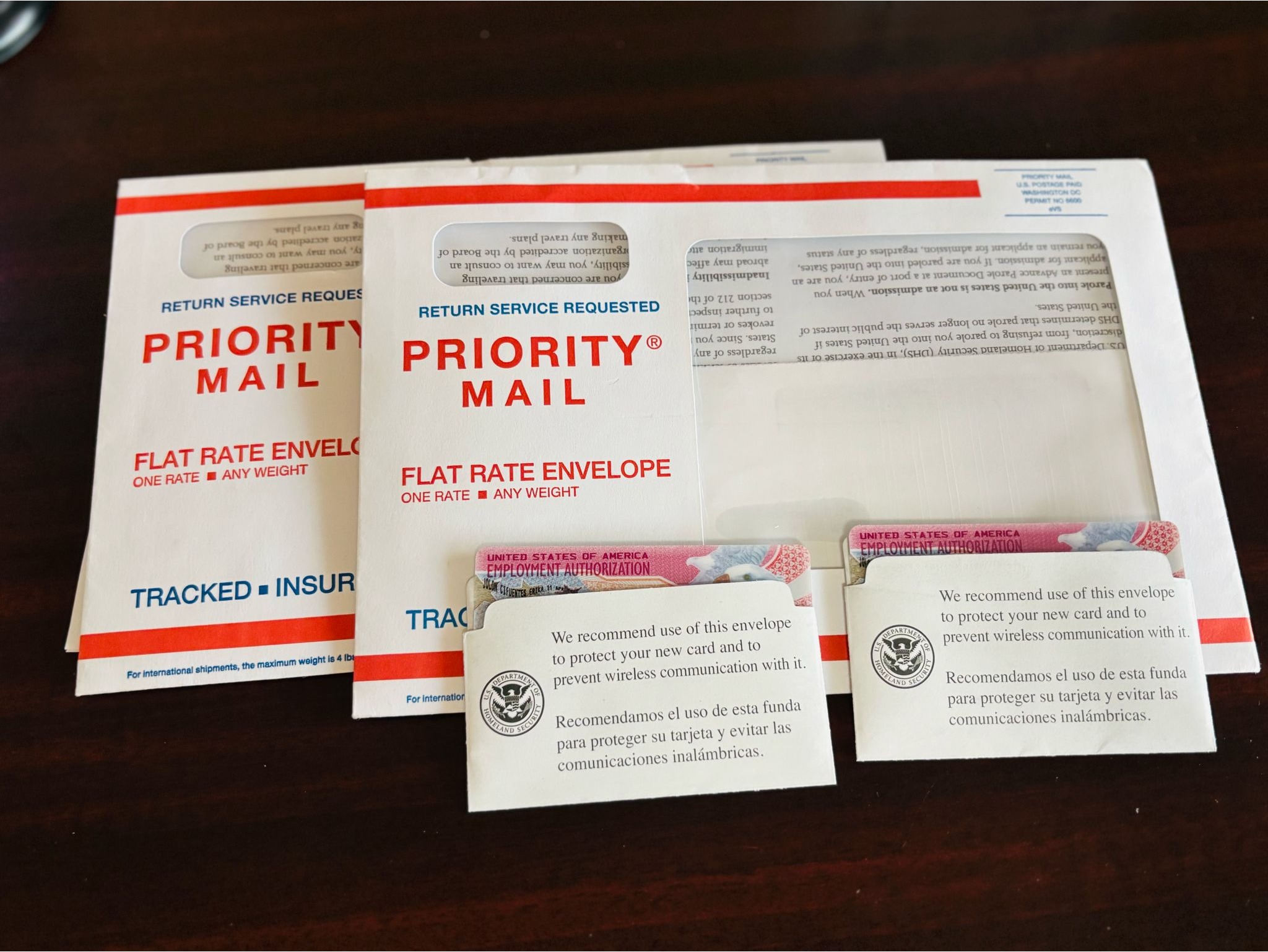 Documents we received for our clients 