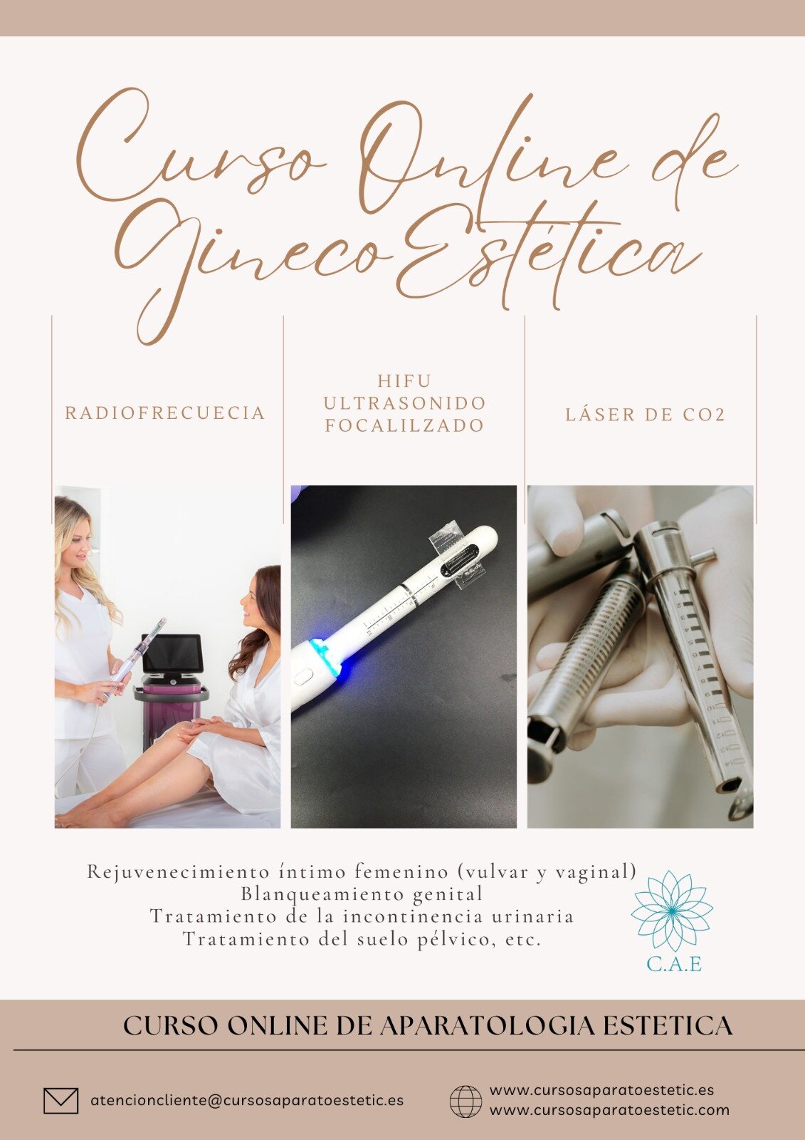 Images Cursos Online de Aparatología Estética (CAE)